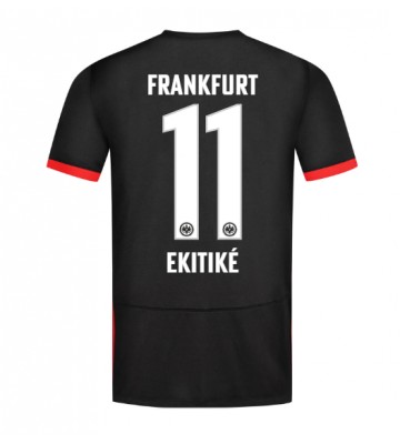 Eintracht Frankfurt Hugo Ekitike #11 Segunda Equipación 2024-25 Manga Corta